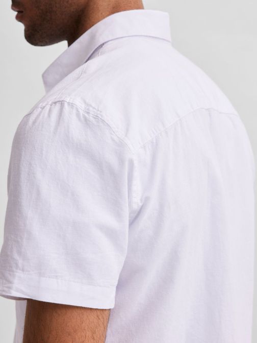 SLIM FIT VÁSZONTARTALMÚ ING