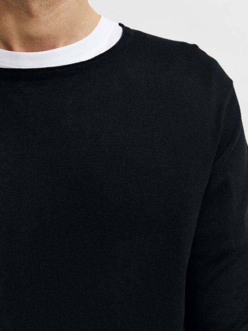 O-NYAKÚ KÖTÖTT PULÓVER