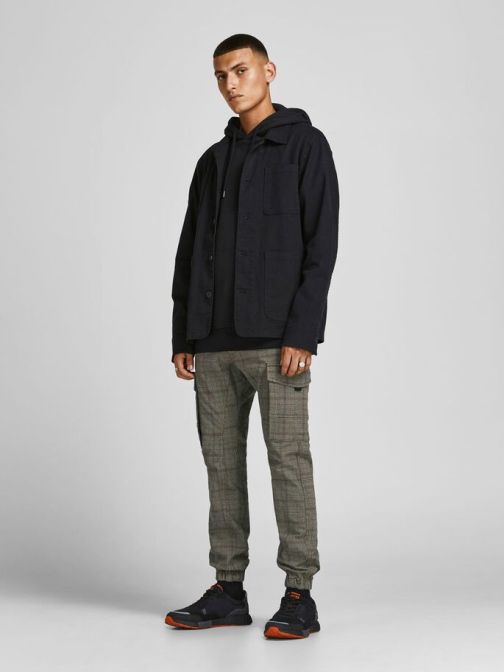 SLIM FIT OLDALZSEBES NADRÁG