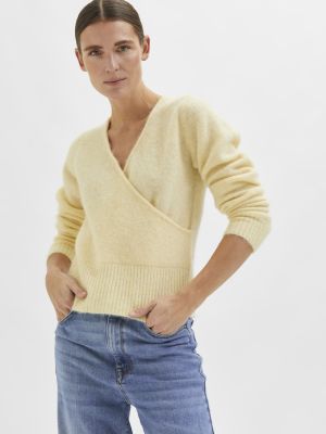 V-NYAKÚ KÖTÖTT PULÓVER 16082364