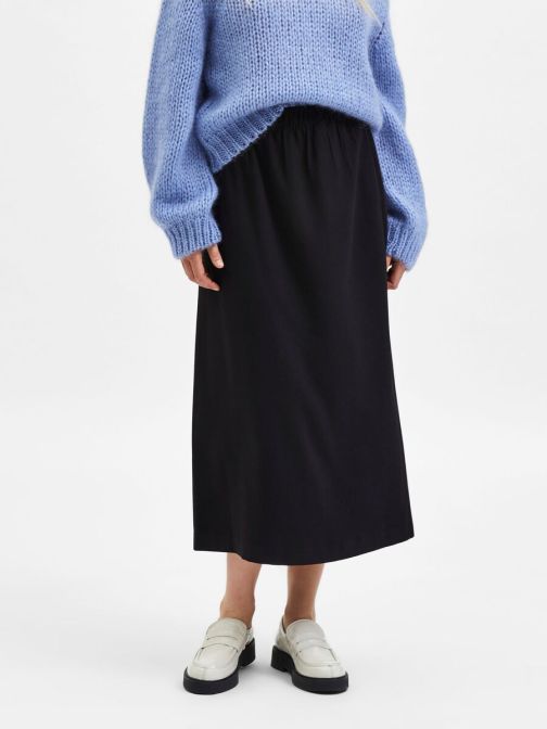 A-VONALÚ MIDI SZOKNYA