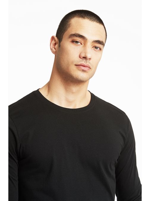 HOSSZÚ UJJÚ PAMUT PÓLÓ