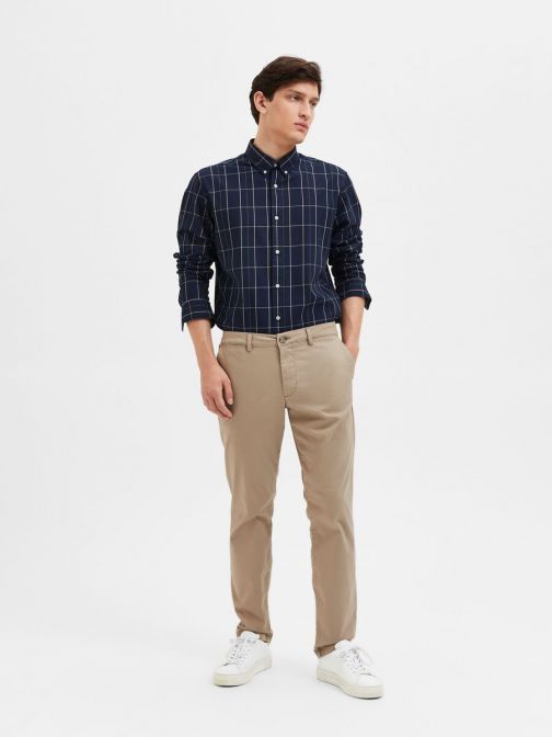 SLIM FIT CHINO NADRÁG