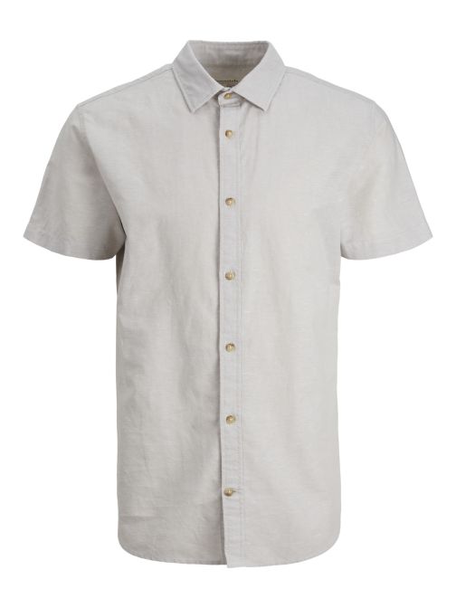 SLIM FIT VÁSZONTARTALMÚ ING