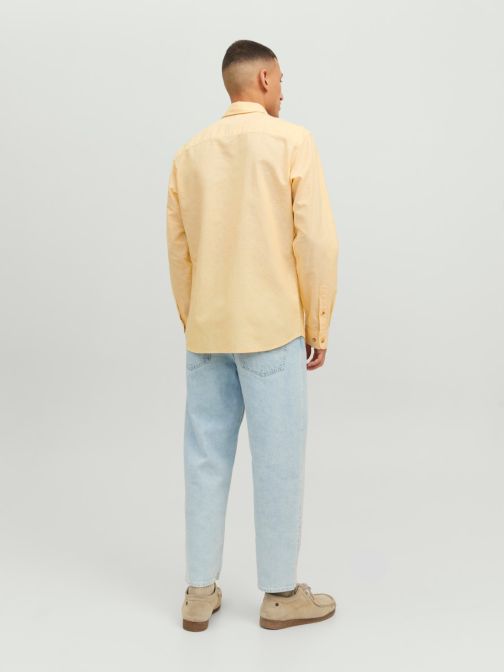 SLIM FIT VÁSZONTARTALMÚ ING