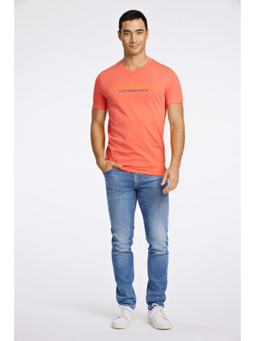 RELAXED FIT LOGÓZOTT PÓLÓ