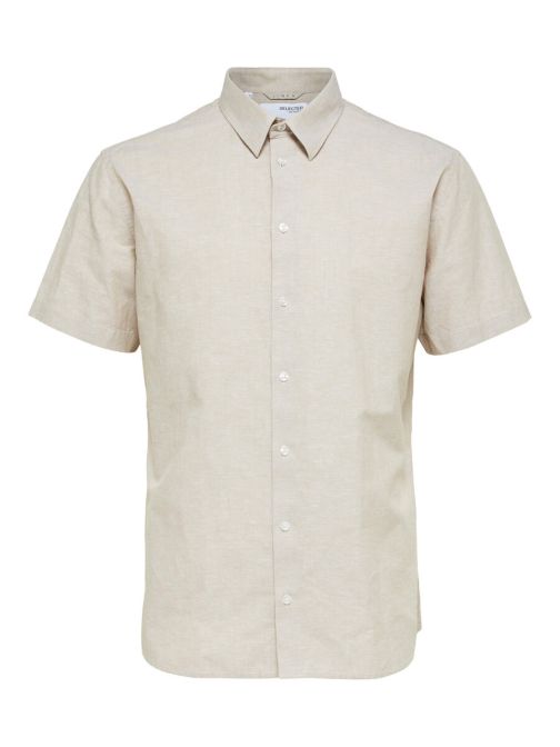 SLIM FIT VÁSZONTARTALMÚ ING