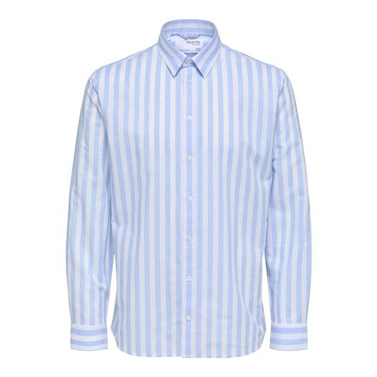 SLIM FIT VÁSZONTARTALMÚ ING