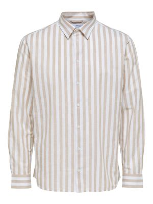 SLIM FIT VÁSZONTARTALMÚ ING 16079056