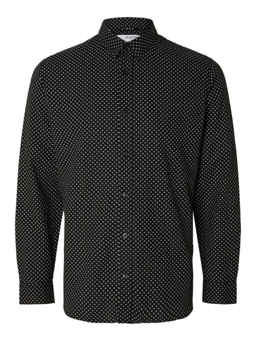 SLIM FIT VÁSZONTARTALMÚ ING