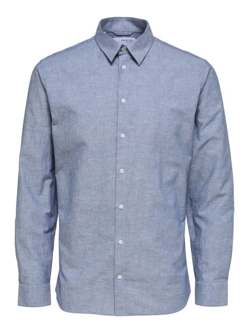 SLIM FIT VÁSZONTARTALMÚ ING