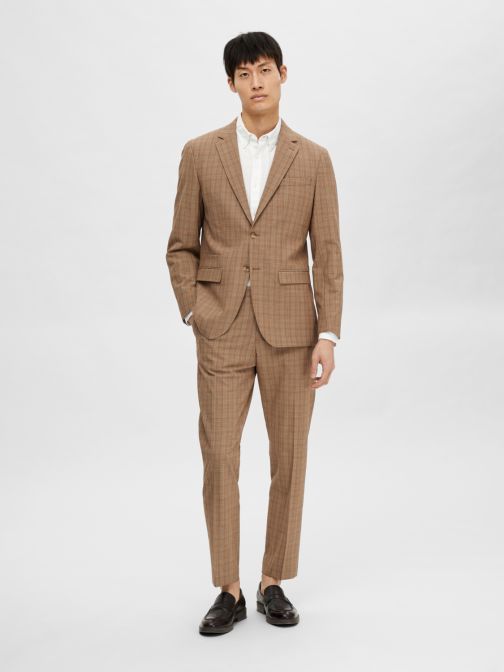 SLIM FIT KOCKÁS ÖLTÖNYZAKÓ