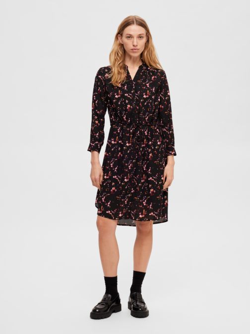 MINTÁS HOSSZÚ UJJÚ RUHA