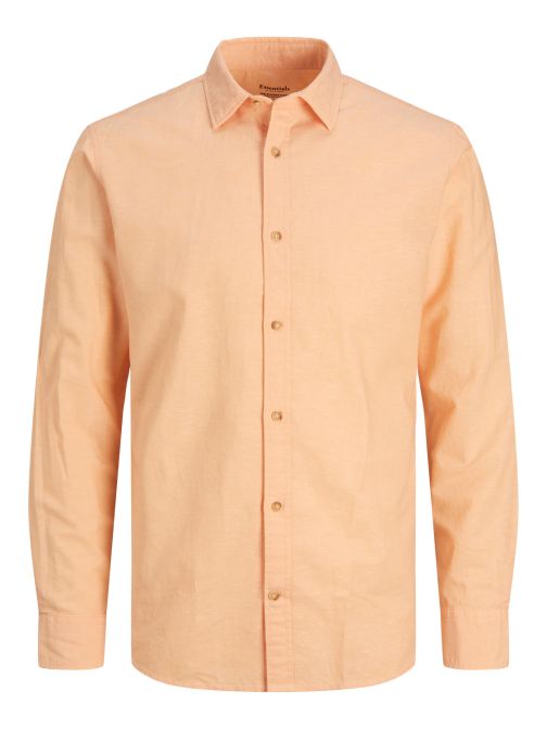 SLIM FIT VÁSZONTARTALMÚ ING