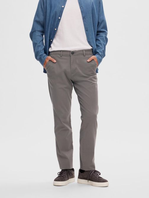 SLIM FIT CHINO NADRÁG