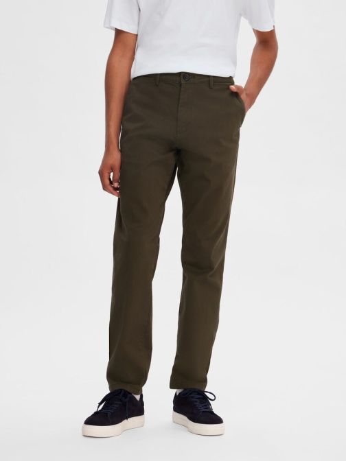 SLIM FIT CHINO NADRÁG