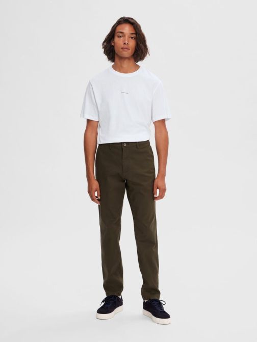 SLIM FIT CHINO NADRÁG
