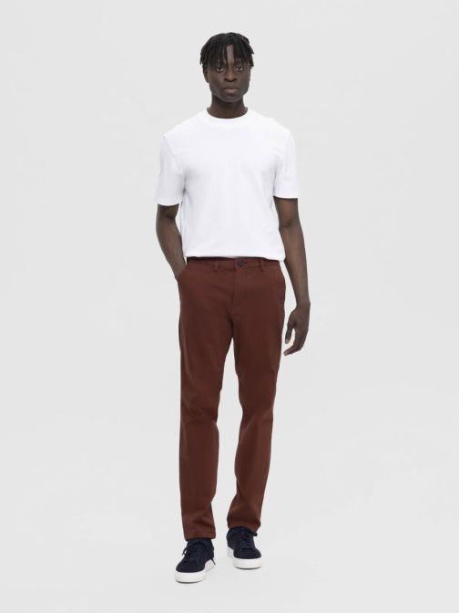 SLIM FIT CHINO NADRÁG