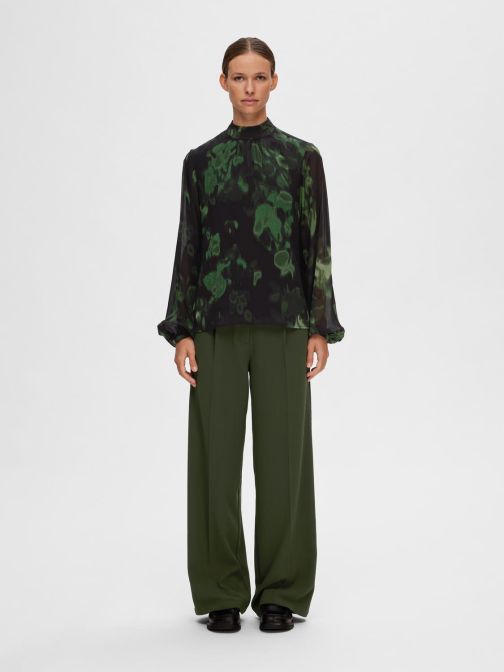 MINTÁS HOSSZÚ UJJÚ BLÚZ