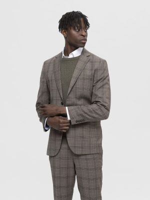 KOCKÁS SLIM FIT ÖLTÖNYZAKÓ 16090359