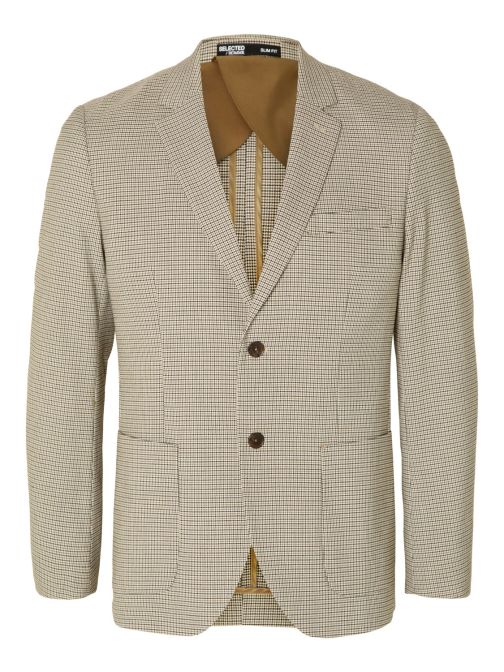 SLIM FIT KOCKÁS ZAKÓ