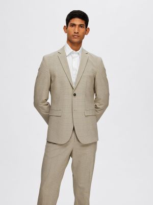 SLIM FIT KOCKÁS ÖLTÖNYZAKÓ 16092555