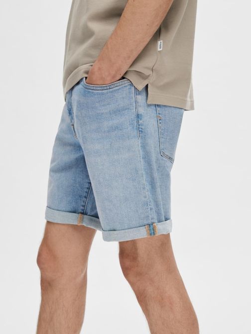 SLIM FIT RÖVID FARMERNADRÁG