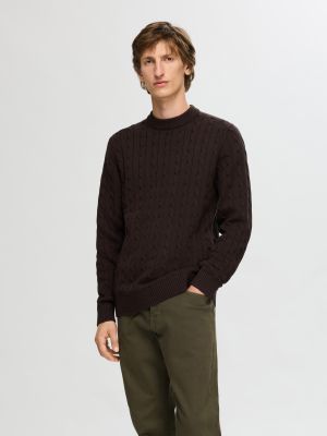 STRUKTÚRÁLT KÖTÖTT PULÓVER 16087876