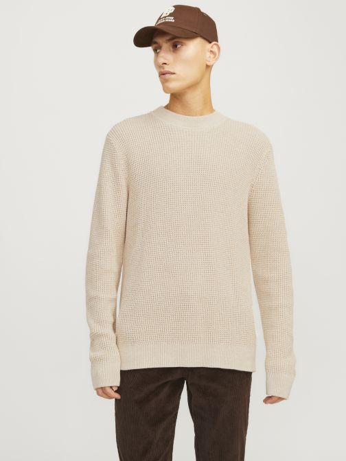 ORGANIC COTTON KNITTED PULLOVER