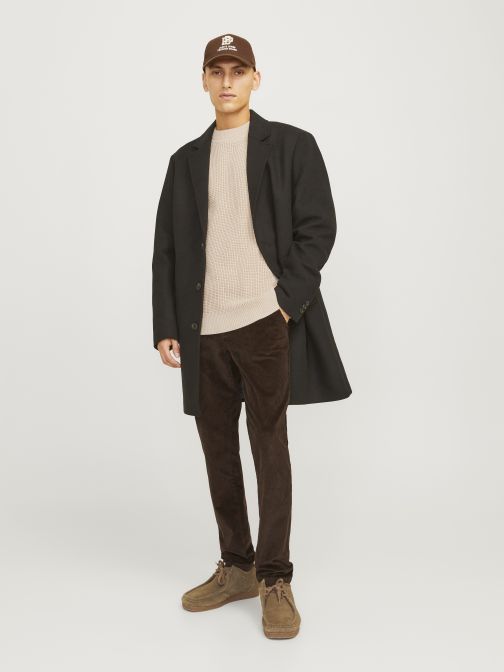 ORGANIC COTTON KNITTED PULLOVER