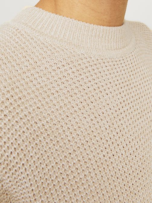 ORGANIC COTTON KNITTED PULLOVER