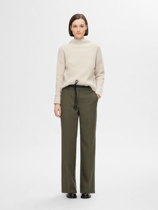 KÖTÖTT MAGAS NYAKÚ PULÓVER 