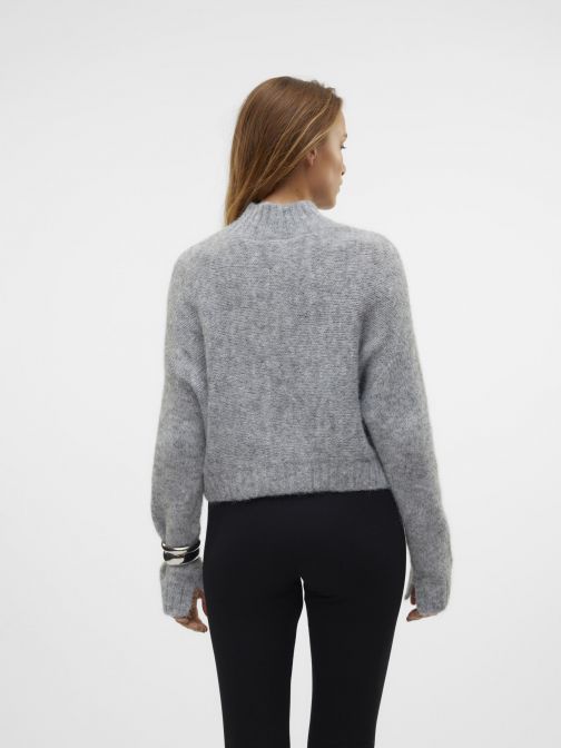 KÖTÖTT MAGAS NYAKÚ PULÓVER 