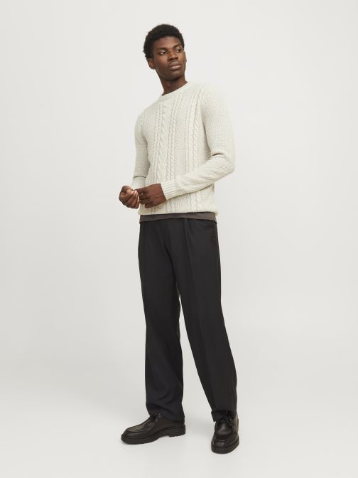 STRUKTÚRÁLT KÖTÖTT PULÓVER 