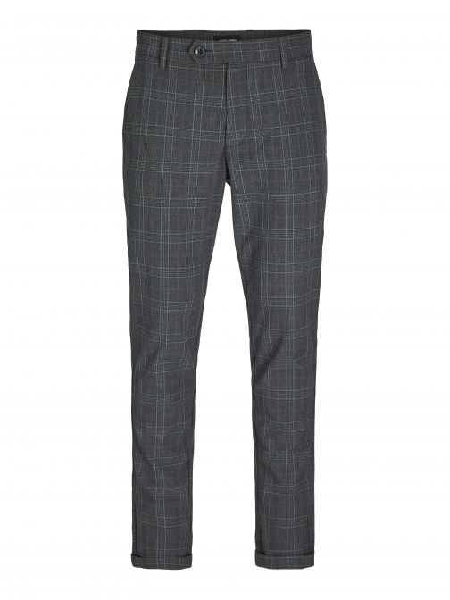 SLIM FIT KOCKÁS CHINO NADRÁG 