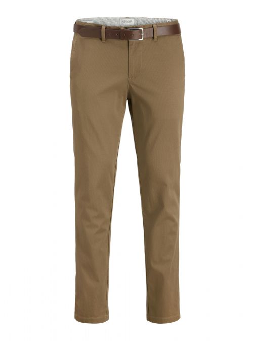SLIM FIT CHINO NADRÁG ÖVVEL 
