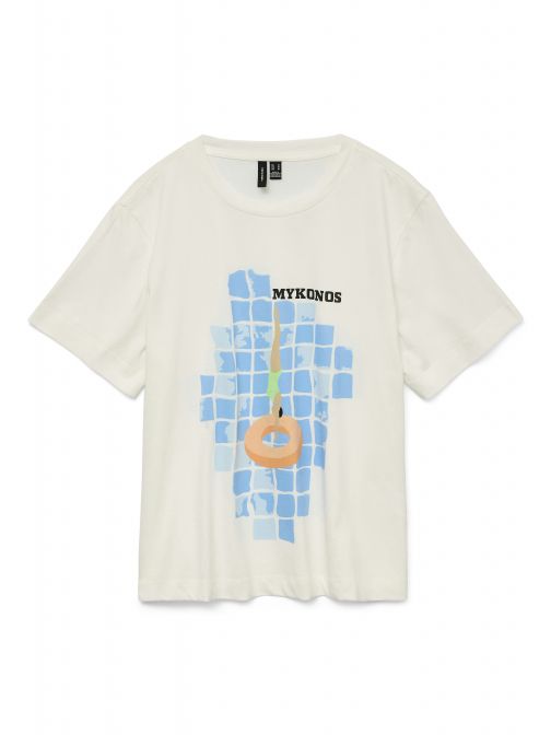 NYOMOTT MINTÁS ORGANIKUS PAMUT PÓLÓ 