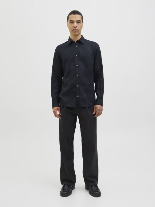 REGULAR FIT LENVÁSZON ING 