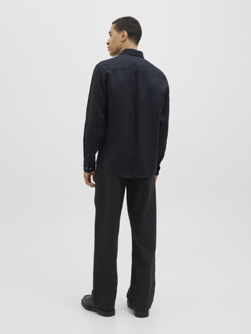 REGULAR FIT LENVÁSZON ING 