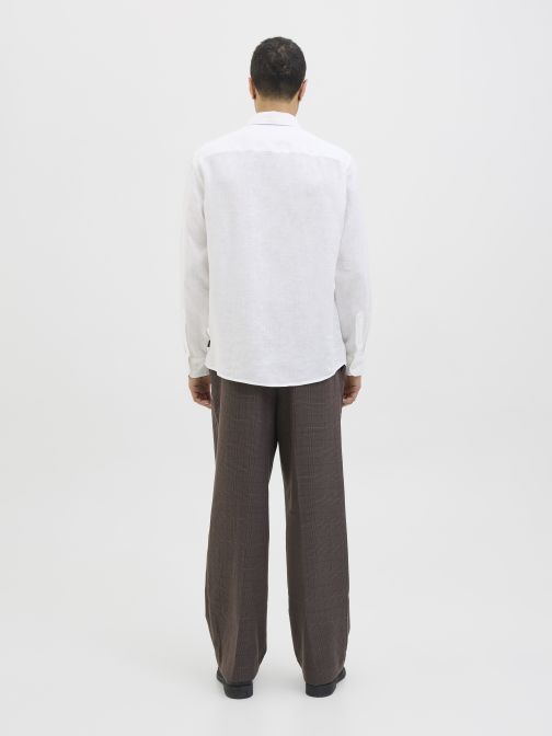 REGULAR FIT LENVÁSZON ING 