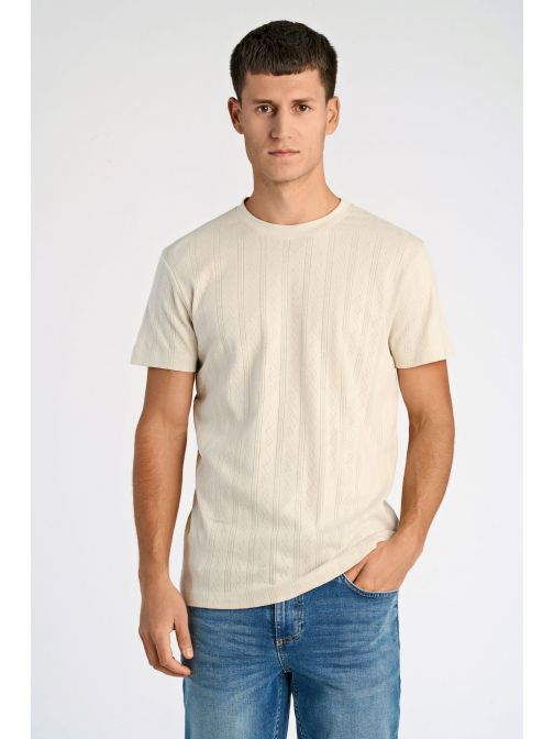 JACQUARD KÖTÉSŰ PÓLÓ 