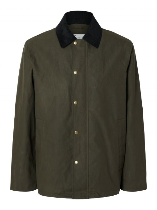 WAXED COTTON JACKET