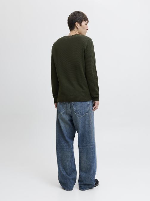 KNITTED COTTON PULLOVER