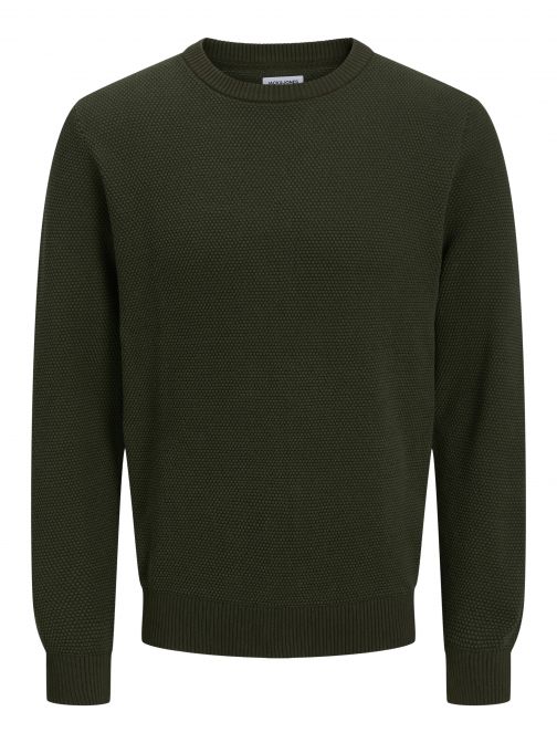 KNITTED COTTON PULLOVER