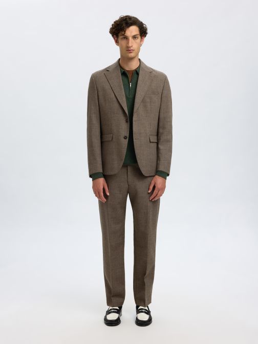 REGULAR FIT WOOL SPORT BLAZER