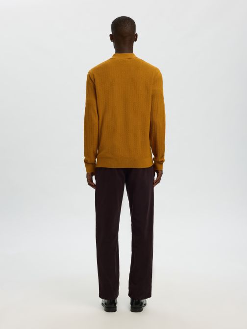 HALF KNITTED PULLOVER