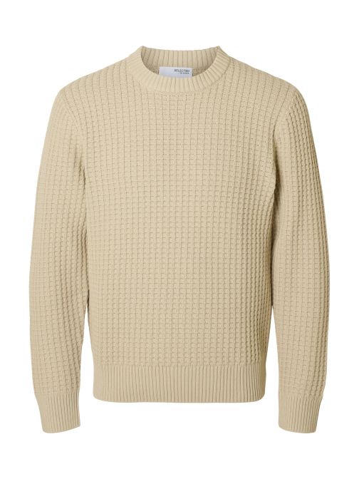 STRUCTURED KNITTED PULLOVER