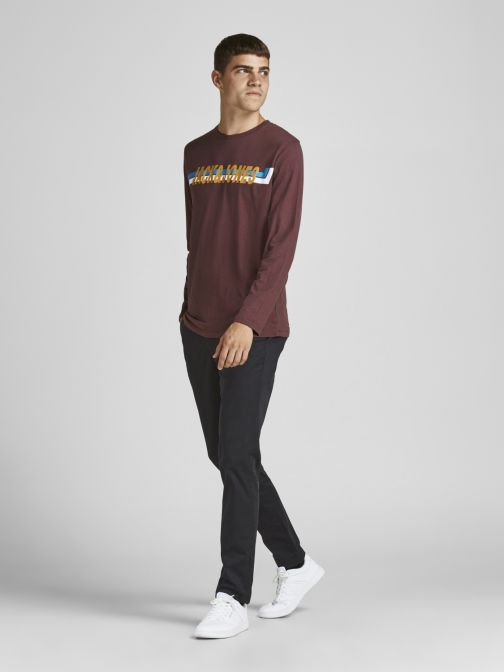 SLIM FIT CHINO NADRÁG