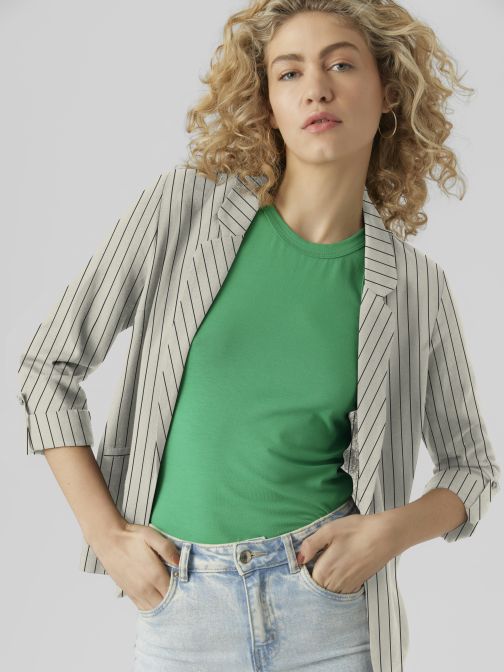3/4-ES UJJÚ REGULAR FIT BLÉZER 