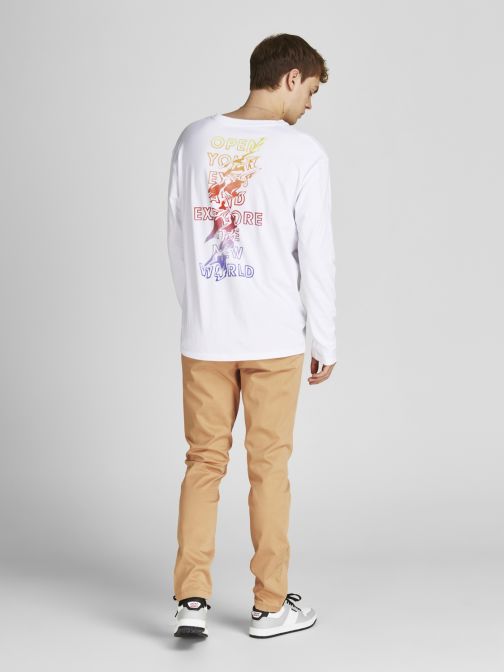 SLIM FIT CHINO NADRÁG